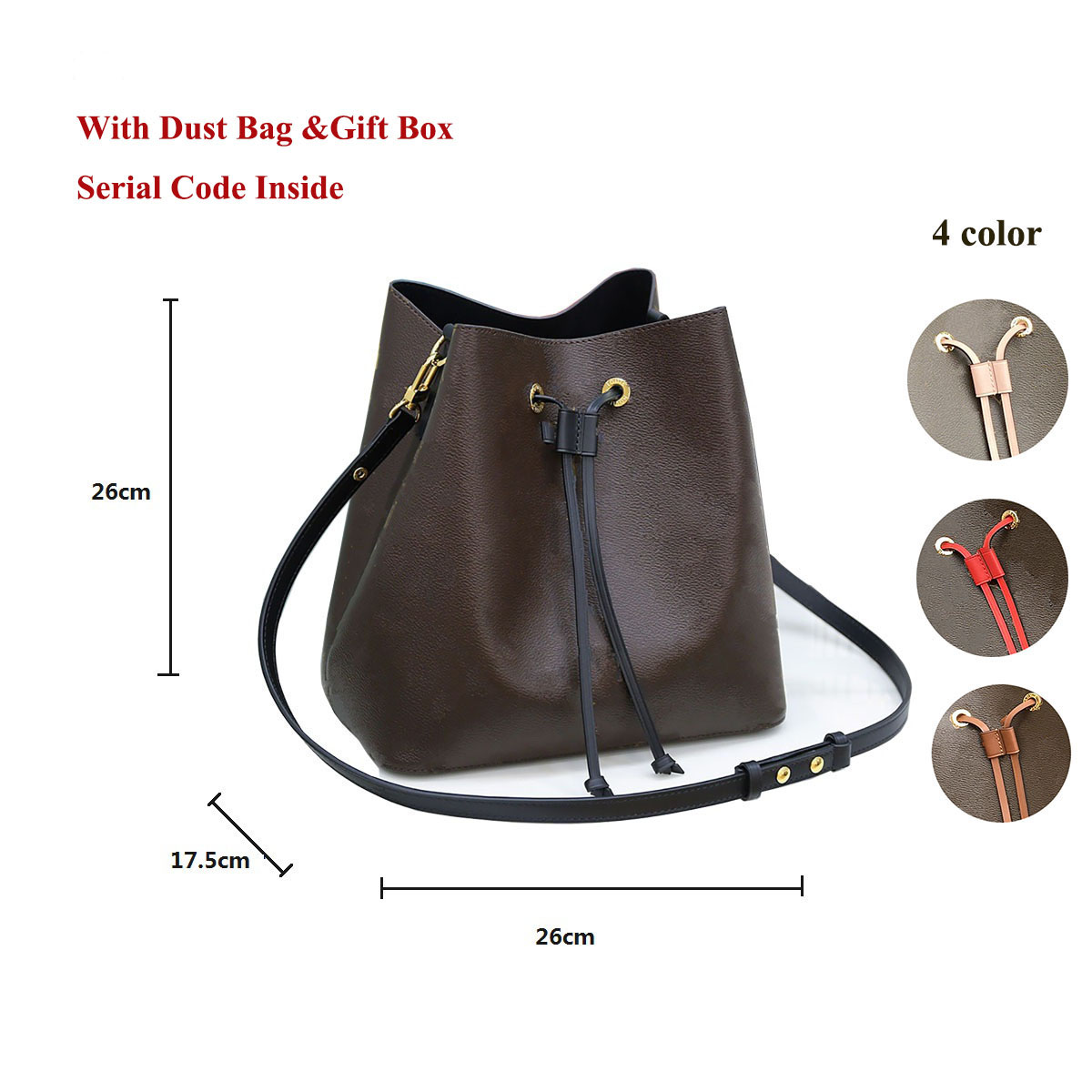 Luxury Designer Fashion Shoulder Bags High Quality Neonoe Flower & Checkerboard Bucket Bag M44887 M44021 Handbags Drawstring, Pink
Luxury Designer Fashion Shoulder Bags High Quality Neonoe Flower & Checkerboard Bucket Bag M44887 M44021 Handbags Drawstring, Pink