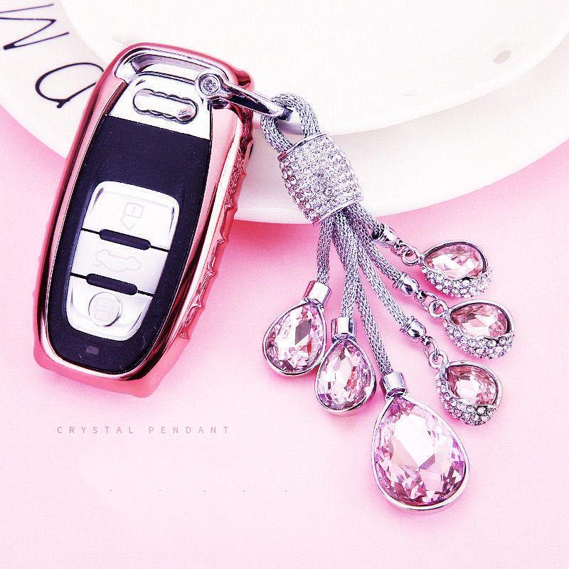 Keychains Beautiful Crystal Car Keychain For Wowen Diamond Luxury Rhinestone Key Ring Holder Pendant Cute Cccessories Girls Fashion
Keychains Beautiful Crystal Car Keychain For Wowen Diamond Luxury Rhinestone Key Ring Holder Pendant Cute Cccessories Girls Fashion