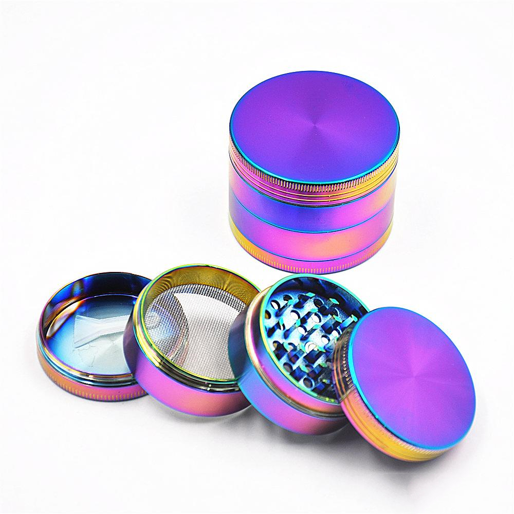 4 Layers Smoking Herb Grinder 40mm 50mm Diameter Zinc Alloy Rainbow Laser Color Mini Tobacco Grinders Spice Crusher
4 Layers Smoking Herb Grinder 40mm 50mm Diameter Zinc Alloy Rainbow Laser Color Mini Tobacco Grinders Spice Crusher