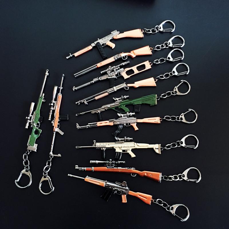 Keychains Game Pubg Gun Model Keychain Colorful Enamel Key Chain Metal Alloy Holers For Player Gift 10cm Size Blister Card Package
Keychains Game Pubg Gun Model Keychain Colorful Enamel Key Chain Metal Alloy Holers For Player Gift 10cm Size Blister Card Package