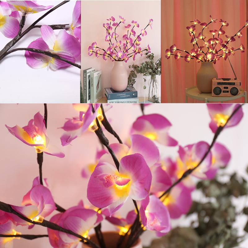 LED Simulation Phalaenopsis branch lamp Phalaenopsis Tree Branch Light Floral Lights Home Christmas Party Garden Decor, Pp
LED Simulation Phalaenopsis branch lamp Phalaenopsis Tree Branch Light Floral Lights Home Christmas Party Garden Decor, Pp