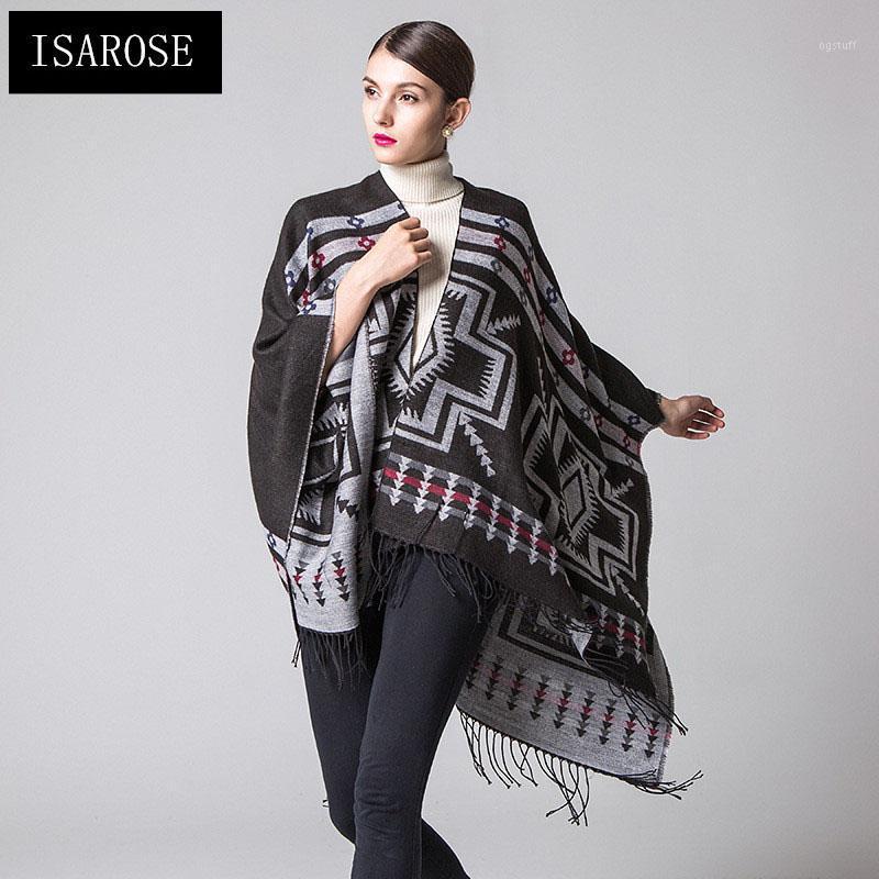 Scarves ISAROSE Fashion Cross Capes For Women Winter Warm Soft Cashmere Cardigan Long Tassel Cloaks Shawl Body Full Wrap Daily Poncho, Blue;gray
Scarves ISAROSE Fashion Cross Capes For Women Winter Warm Soft Cashmere Cardigan Long Tassel Cloaks Shawl Body Full Wrap Daily Poncho, Blue;gray