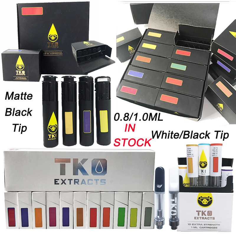 TKO Extracts Vape Cartridges Packaging 0.8ml 1ml Ceramic Coil Atomizers Empty Vapes Pen Cartridge Dab Wax Vaporizer Carts 510 Thread Atomizer
TKO Extracts Vape Cartridges Packaging 0.8ml 1ml Ceramic Coil Atomizers Empty Vapes Pen Cartridge Dab Wax Vaporizer Carts 510 Thread Atomizer