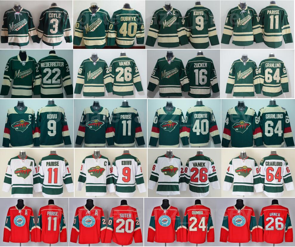 Ice Hockey Minnesota Wild 20 Ryan Suter Jersey 11 Zach Parise 22 Kevin Fiala 24 Matt Dumba 26 Thomas Vanek 29 Jason Pominville, Green
Ice Hockey Minnesota Wild 20 Ryan Suter Jersey 11 Zach Parise 22 Kevin Fiala 24 Matt Dumba 26 Thomas Vanek 29 Jason Pominville, Green