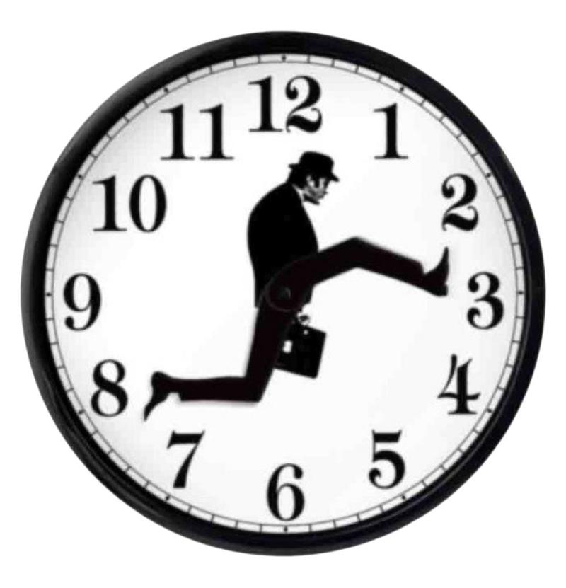 Wall Clocks Ministry Of Silly Walks Clock Durable Timer For Home Decoration Comedian Decor Novelty Watch Funny