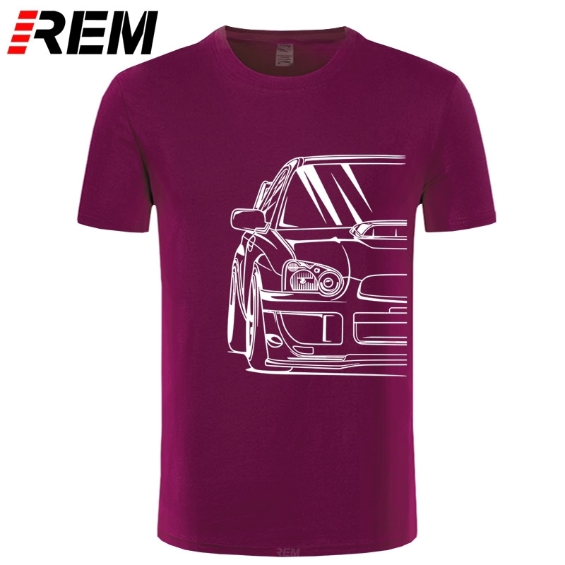 Fashion 100 cotton Japanese Classic Car Wrx Sti JDM TUNER CAR APPAREL TURBO SUBIE IMPREZZA AUTOMOTIVE T SHIRT T200224