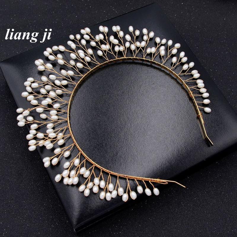 Hair Clips & Barrettes Decorations Pure Hand Knitting Pearl Hairpin Head Band Bride Crown Accessory Princess Party Marry Wedding Ornament, Golden;silver
Hair Clips & Barrettes Decorations Pure Hand Knitting Pearl Hairpin Head Band Bride Crown Accessory Princess Party Marry Wedding Ornament, Golden;silver