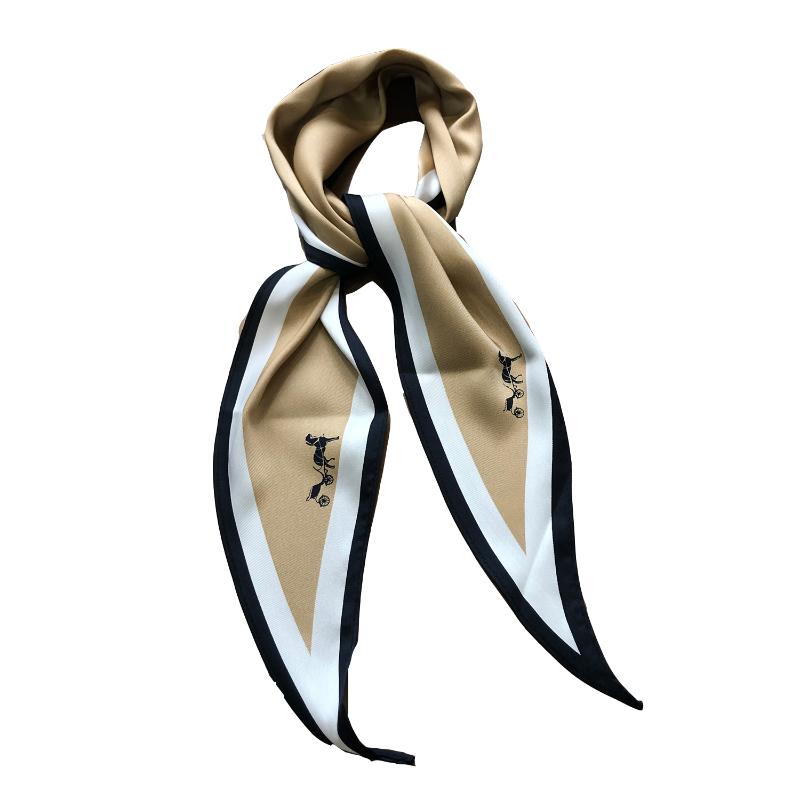 Scarves Brand Designer Hair Scarf Handkerchief Triangle Headscarf Silk Fashion Hijab Women's Bandana Women Luxury
Scarves Brand Designer Hair Scarf Handkerchief Triangle Headscarf Silk Fashion Hijab Women's Bandana Women Luxury
