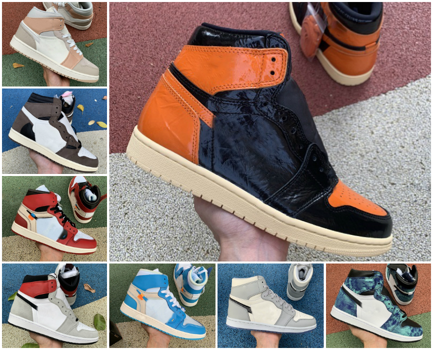 Jumpman 1 1s High OG Shattered Backboard X Travis Scotts Basketball Shoes Obsidian White UNC To Chicago 1s Fearless Designer Sneakers 36-46, Ivory
Jumpman 1 1s High OG Shattered Backboard X Travis Scotts Basketball Shoes Obsidian White UNC To Chicago 1s Fearless Designer Sneakers 36-46, Ivory