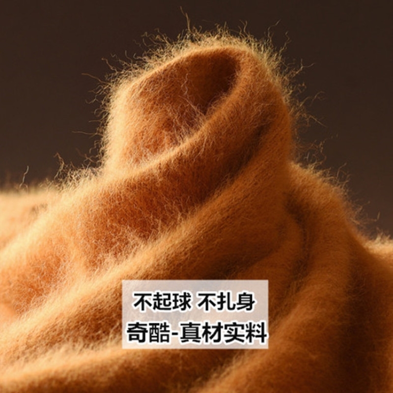 Autumn and winter new 100% cashmere sweater female short paragraph v-neck knit bottoming shirt solid color cashmere sweater 210218