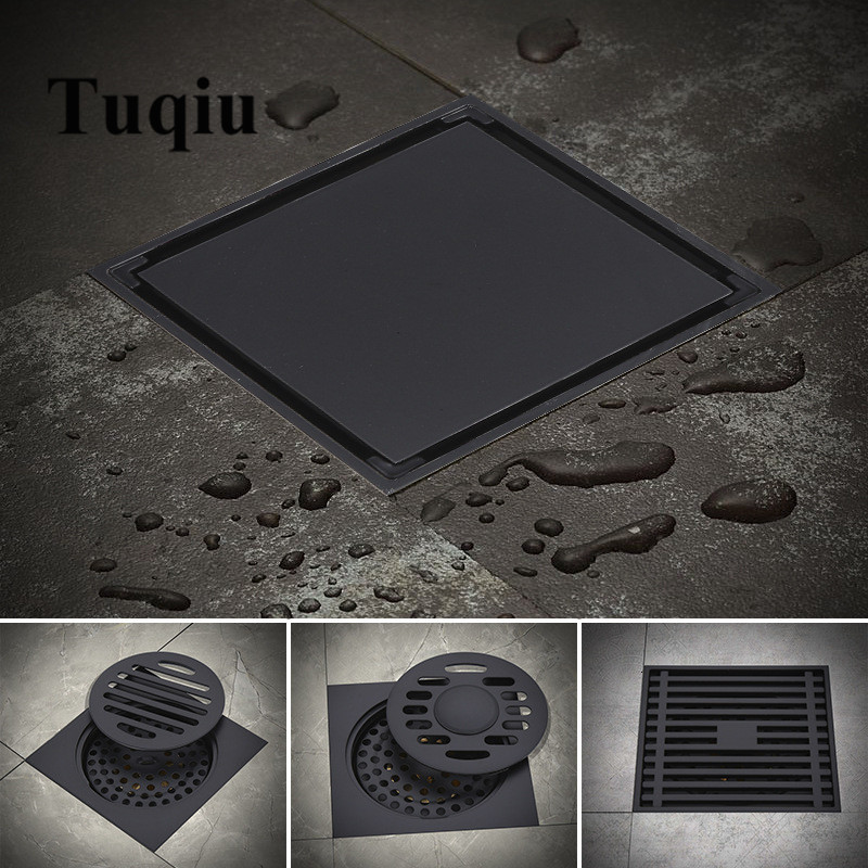 2021 New Shower Drains Square Floor Strainer 10*10cm Black Bath Drain 304 Stainless Steel Drainers Fvy1
2021 New Shower Drains Square Floor Strainer 10*10cm Black Bath Drain 304 Stainless Steel Drainers Fvy1