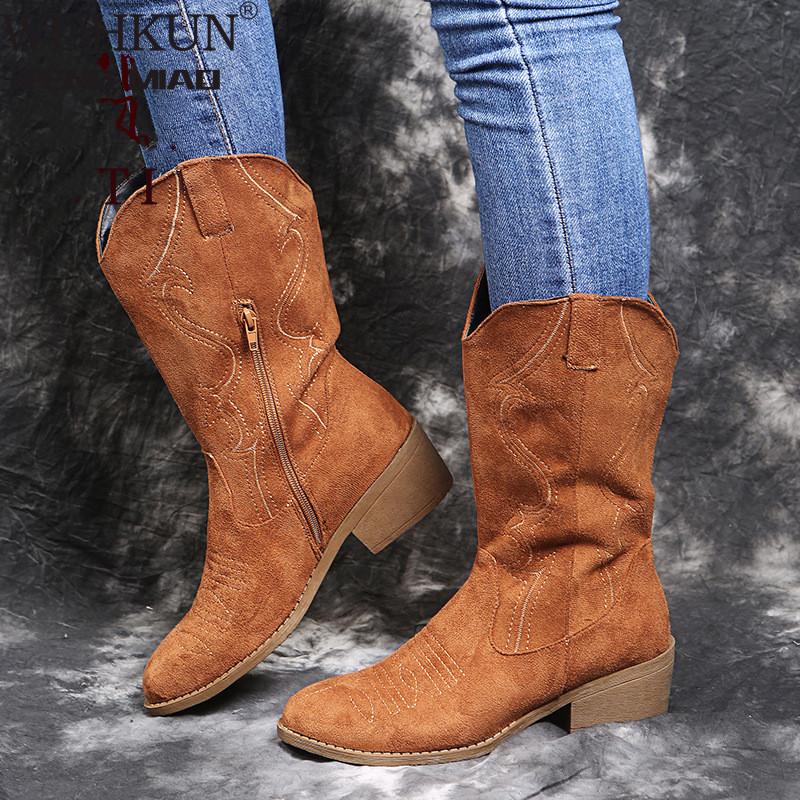 Boots Women Western Autumn Vintage Long Tube Knight Boot Female Embroider High Heel Leather Shoes Knee-High Cowboy, Black
Boots Women Western Autumn Vintage Long Tube Knight Boot Female Embroider High Heel Leather Shoes Knee-High Cowboy, Black