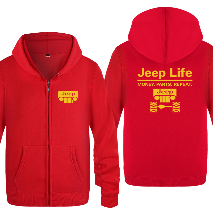 Car Life - Money Parts Repeat Novelty Creative Sweatshirts Men Mens Zipper Hooded Fleece Hoodies Cardigans 201020