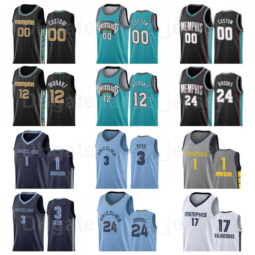 Screen Printed Basketball Ja Morant Jersey 12 Jonas Valanciunas 17 Kyle Anderson 1 Grayson Allen 3 Custom Name Number Black Green Blue White, Grey
Screen Printed Basketball Ja Morant Jersey 12 Jonas Valanciunas 17 Kyle Anderson 1 Grayson Allen 3 Custom Name Number Black Green Blue White, Grey