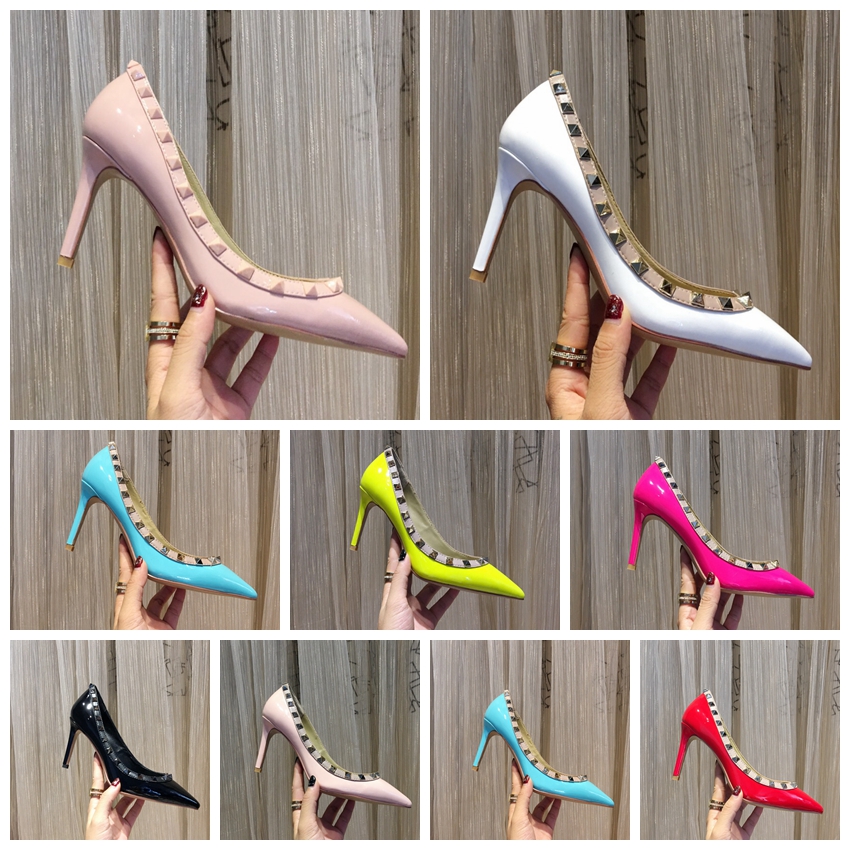 2022 Women Designer Heels designers shoes red bottom Pointed High Heels Studded Strappy Slingback Stilettos Leather Sandals Pumps Dress Shoes with box, Color:7
2022 Women Designer Heels designers shoes red bottom Pointed High Heels Studded Strappy Slingback Stilettos Leather Sandals Pumps Dress Shoes with box, Color:7