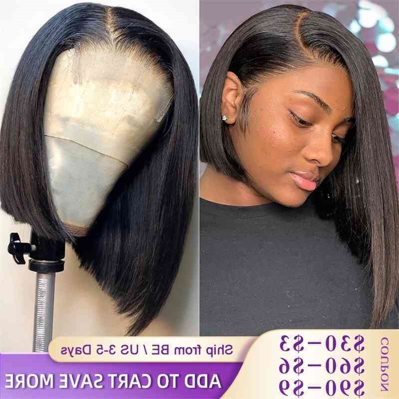 for 4x4 Closure Indian Black Women Straight Lace Front Human Hair s Blunt Cut Bob Wig, Ombre color 
for 4x4 Closure Indian Black Women Straight Lace Front Human Hair s Blunt Cut Bob Wig, Ombre color