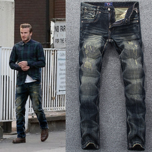 12 spring new men's jeans straight tube loose trend slim style retro fashion brand leisure pants
12 spring new men's jeans straight tube loose trend slim style retro fashion brand leisure pants