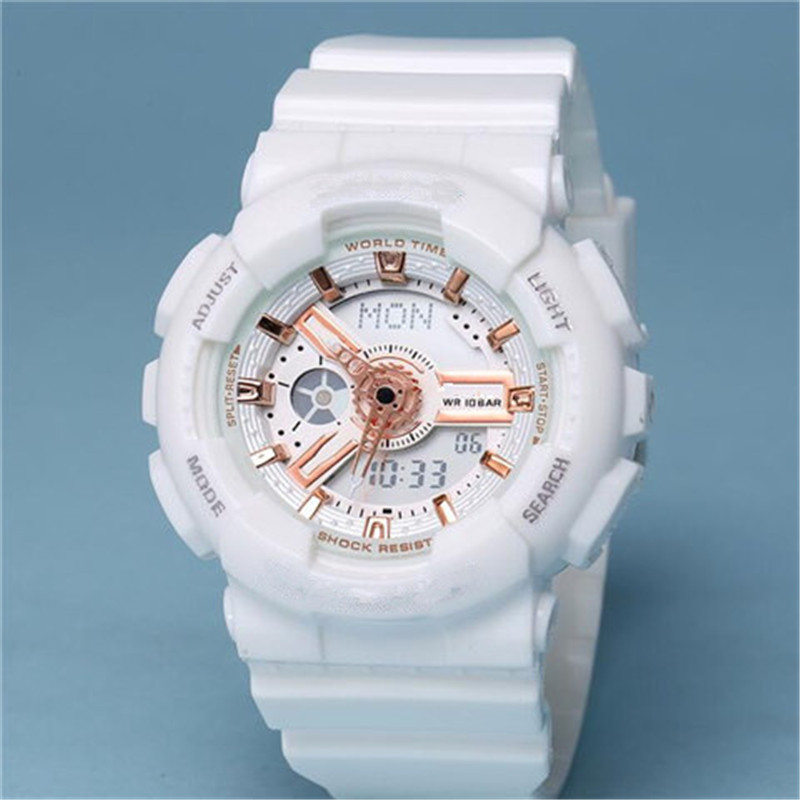 Small pointers work classic men's women Waterproof diving men's sports watch LED display electronic digital watch girl student WITH BOX, Slivery;brown
Small pointers work classic men's women Waterproof diving men's sports watch LED display electronic digital watch girl student WITH BOX, Slivery;brown