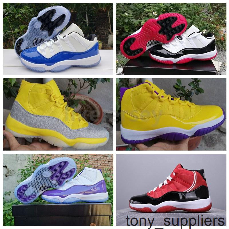 New Arrival Jumpman 11 Low Blue White Bred Mens Basketball Shoes 11s RIP Mamba Lakers Men Designer Sport Sneakers Trainer Zapatos
New Arrival Jumpman 11 Low Blue White Bred Mens Basketball Shoes 11s RIP Mamba Lakers Men Designer Sport Sneakers Trainer Zapatos