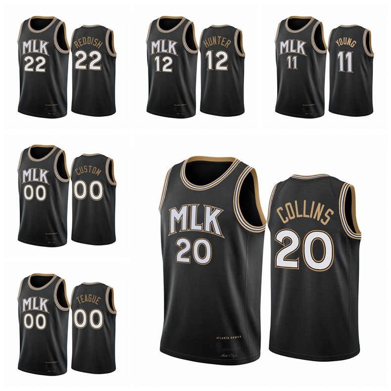 Atlanta' Hawks' MEN Cam Reddish Trae Young Jeff Teague John Collins 2020-21 Reddish MLK City Custom' NBA' Jersey
Atlanta' Hawks' MEN Cam Reddish Trae Young Jeff Teague John Collins 2020-21 Reddish MLK City Custom' NBA' Jersey