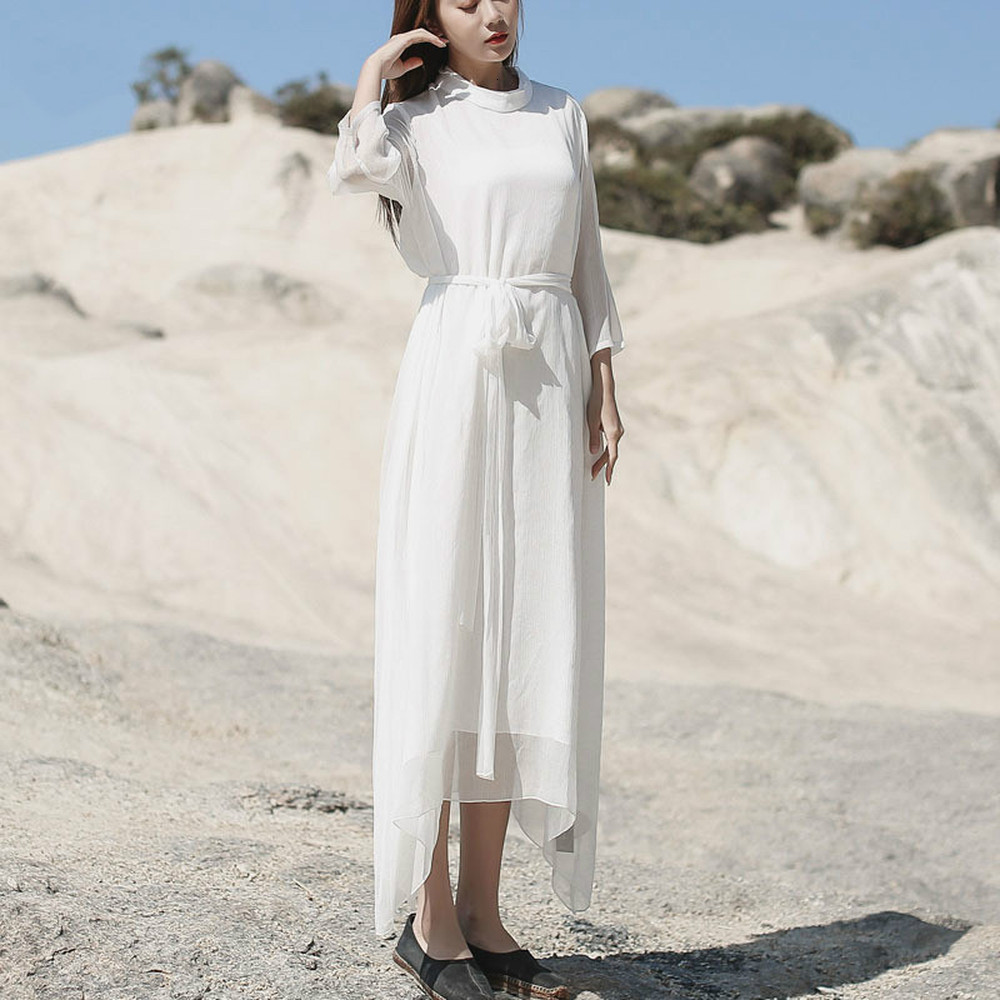 Color Two Piece Womens 2021 Summer Stand Collar Seven Point Sleeve Stitching Belt Waist Dress I7iu, White
Color Two Piece Womens 2021 Summer Stand Collar Seven Point Sleeve Stitching Belt Waist Dress I7iu, White