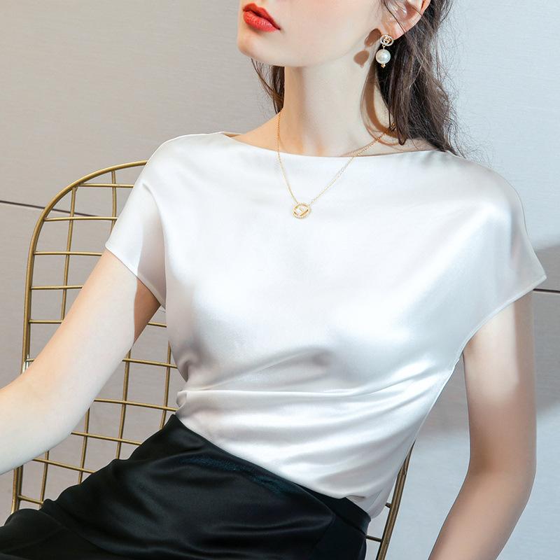 Simple basic round neck long sleeve T-shirt for women Korean version design feeling irregular fold wear loose bottom shirt 5702, 5702dark grey
Simple basic round neck long sleeve T-shirt for women Korean version design feeling irregular fold wear loose bottom shirt 5702, 5702dark grey