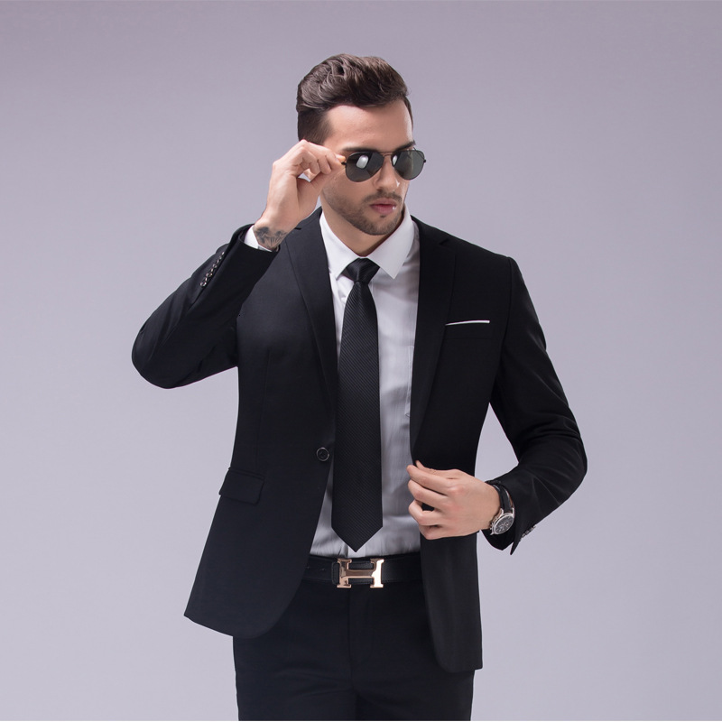 Men's Single Button Lapel Groom Wedding Fashion Slim 2 Piece Suit Jacket Pants Business Dress Suits for Male Tpfl, Blue two button
Men's Single Button Lapel Groom Wedding Fashion Slim 2 Piece Suit Jacket Pants Business Dress Suits for Male Tpfl, Blue two button