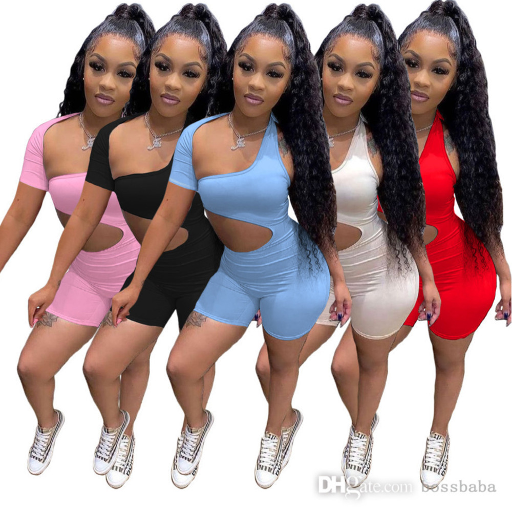 Women Two Piece Outfits Sexy Jumpsuits Romper Black One Shoulder Shorts Pants Tracksuits Bodysuit Elegant Casual Jogging Nightclub Clothing 818, A1-a6;s-xl
Women Two Piece Outfits Sexy Jumpsuits Romper Black One Shoulder Shorts Pants Tracksuits Bodysuit Elegant Casual Jogging Nightclub Clothing 818, A1-a6;s-xl