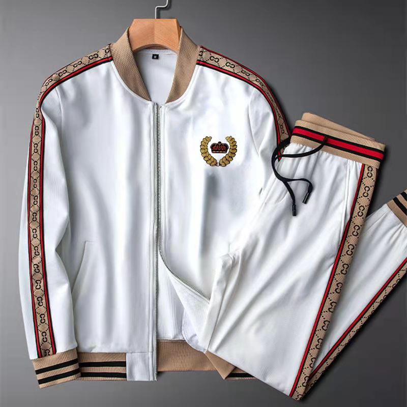 2 Pieces Sets Tracksuit Men New Brand Autumn Winter Jacket Sweatshirt+drawstring Pants Male Stripe Patchwork Zipper-jacket Suits, White
2 Pieces Sets Tracksuit Men New Brand Autumn Winter Jacket Sweatshirt+drawstring Pants Male Stripe Patchwork Zipper-jacket Suits, White