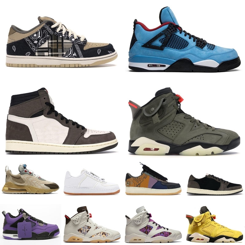 DMP travis scotts 6 6s 1 4 Men Basketball shoes alternate Hare UNC flight trainers washed denim black infrared sports Jumpman sneakers, As photo 1
DMP travis scotts 6 6s 1 4 Men Basketball shoes alternate Hare UNC flight trainers washed denim black infrared sports Jumpman sneakers, As photo 1