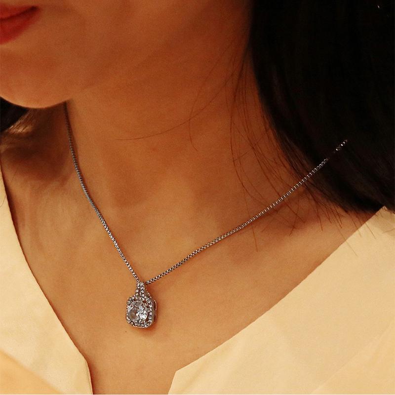 Pendant Necklaces Fashion Crystal Charm Jewelry Chain Chunky Statement Choker Necklace For Woman Gift
Pendant Necklaces Fashion Crystal Charm Jewelry Chain Chunky Statement Choker Necklace For Woman Gift