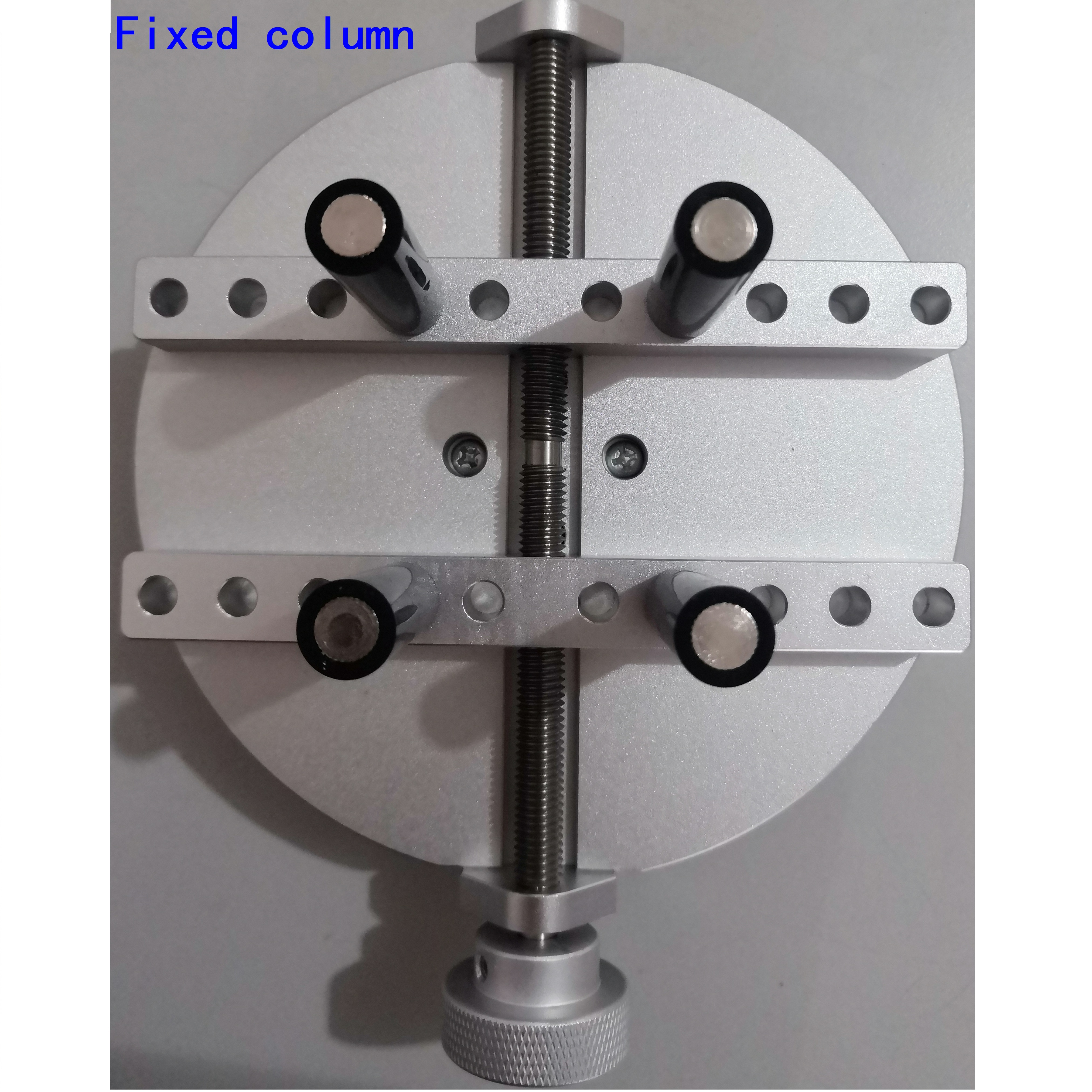 Moving holder for bottle cap Clamp adjuster for torque testing Cap Torsion testing