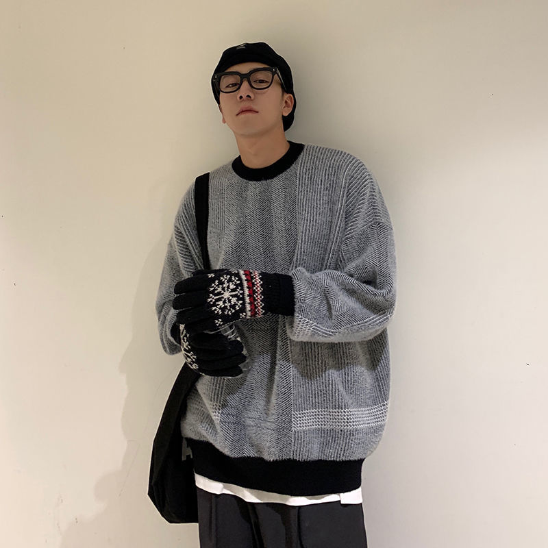 2021 New Winter Thick Men's Warm Fashion Casual Retro Knitted Pullover Men Wild O-neck Sweater Mens Clothes M-2xl Nrzi, Gray
2021 New Winter Thick Men's Warm Fashion Casual Retro Knitted Pullover Men Wild O-neck Sweater Mens Clothes M-2xl Nrzi, Gray