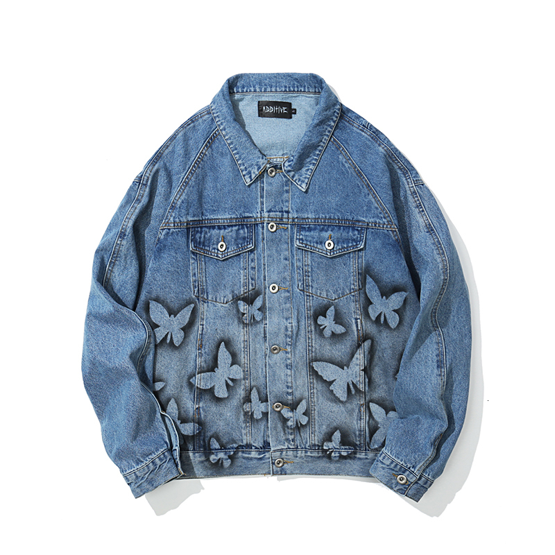 2021 New Harajuku Borboleta Graffiti Lapela Japons Retro Lavado Oversize Denim Jaqueta Masculina Streetwear Wondbreaker Baggy Casual Topo Xn, Blue
2021 New Harajuku Borboleta Graffiti Lapela Japons Retro Lavado Oversize Denim Jaqueta Masculina Streetwear Wondbreaker Baggy Casual Topo Xn, Blue