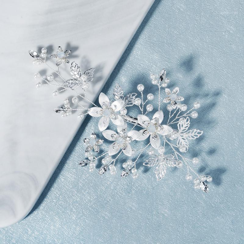 Hair Clips & Barrettes Pure White Flower Leaf Mori Side Clip Hand-Wound Opal Crystal Hairpin Women Headdress Jewelry, Golden;silver
Hair Clips & Barrettes Pure White Flower Leaf Mori Side Clip Hand-Wound Opal Crystal Hairpin Women Headdress Jewelry, Golden;silver