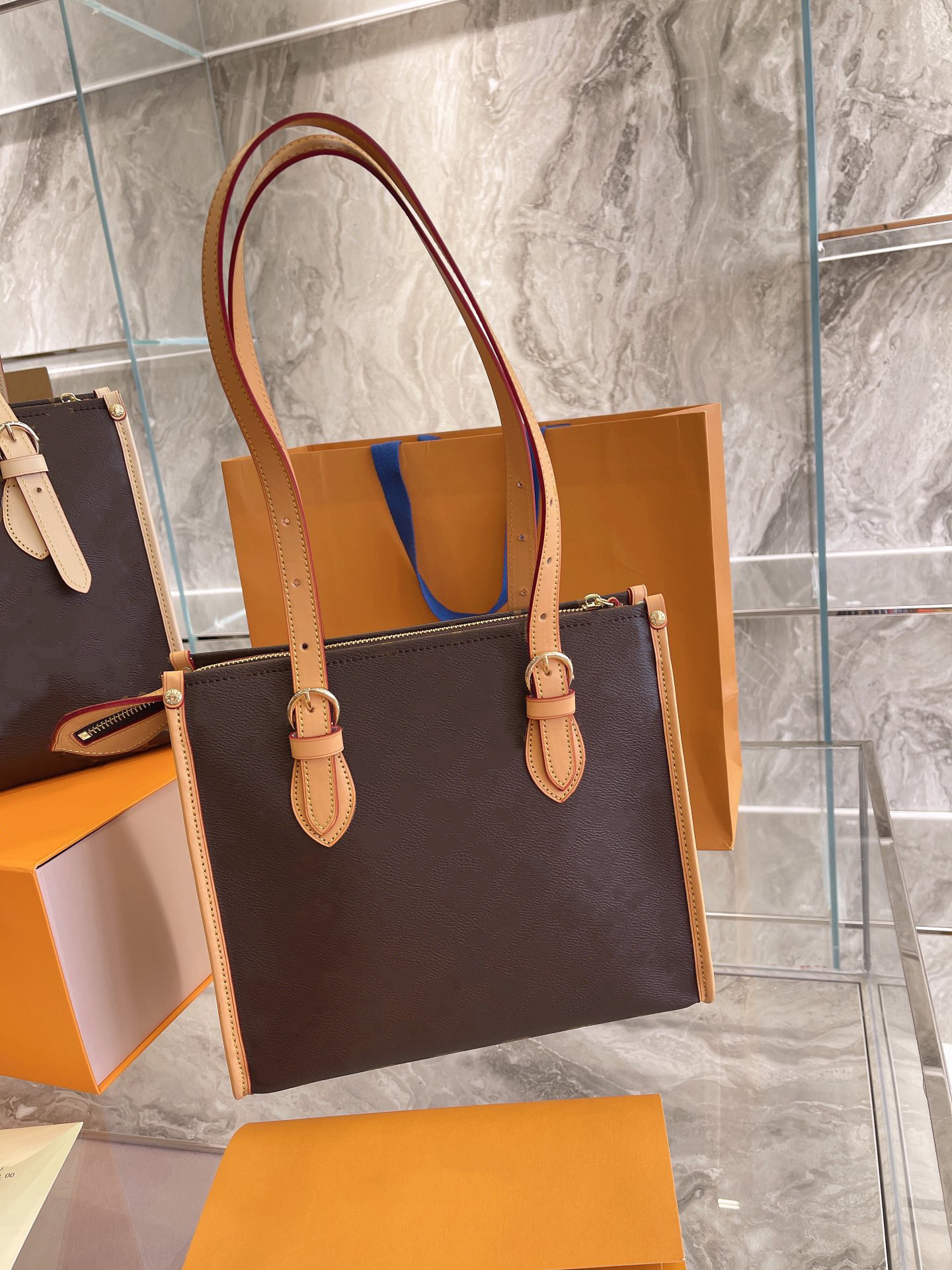 Bags designer shopping bags Women tote Designers Evening bags womens Genuine handbags purses lady size 26*27cm, Chocolate
Bags designer shopping bags Women tote Designers Evening bags womens Genuine handbags purses lady size 26*27cm, Chocolate