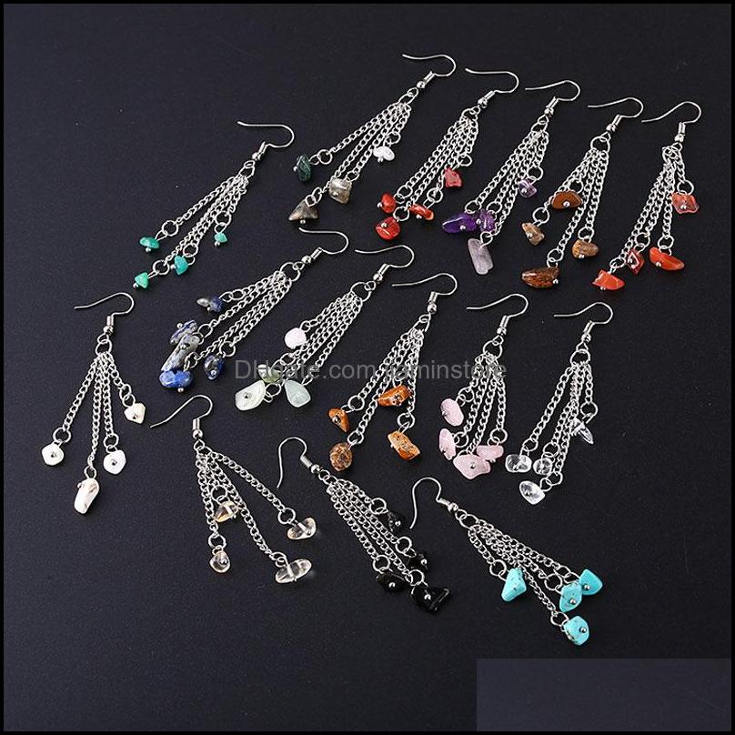 Irregar Natural Crystal Stone Sier Plated Mtilayer Chain Dangle Earrings Party Club Decor Energy Jewelry For Women Girl Drop Delivery 2021
Irregar Natural Crystal Stone Sier Plated Mtilayer Chain Dangle Earrings Party Club Decor Energy Jewelry For Women Girl Drop Delivery 2021
