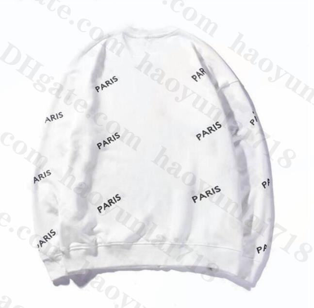 21SS White Black Red Hoodies Fashion paris print Letters Pullover Simple Solid Sweatshirt High Street Men Women Crewneck Long Sleeve Spring Autumn Luxury Sweater, Customize
21SS White Black Red Hoodies Fashion paris print Letters Pullover Simple Solid Sweatshirt High Street Men Women Crewneck Long Sleeve Spring Autumn Luxury Sweater, Customize
