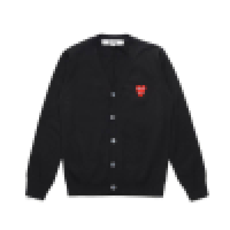 Best Quality Com Des Garcons Heart HOLIDAY Heart PLAY C218-3 -Gray-V-neck Wool Button Cardigan Sweater
Best Quality Com Des Garcons Heart HOLIDAY Heart PLAY C218-3 -Gray-V-neck Wool Button Cardigan Sweater
