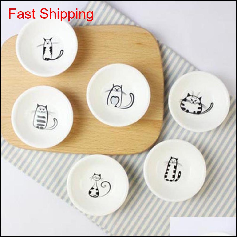 6Pcs/Set Cute Cat Ceramics Soy Dish Sauce Vinegar Jam Dishes Kitchen Small Plate Snack Small Dish Tableware Novelty Gift 6Mnee Tjqox
6Pcs/Set Cute Cat Ceramics Soy Dish Sauce Vinegar Jam Dishes Kitchen Small Plate Snack Small Dish Tableware Novelty Gift 6Mnee Tjqox
