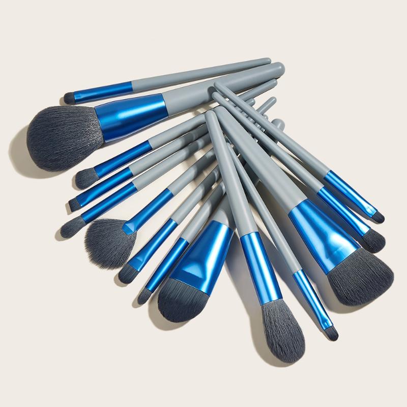Makeup Brushes 14pcs Professional Set Soft Cosmetic Powder Eyeshadow Foundation Eyebrow Blush Blending Brush Beauty Make Up Kit