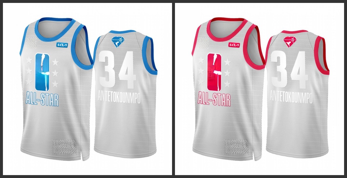BucksMen Jersey Giannis Antetokounmpo 2022 Cleveland All-Star Grey Blue 75th Patch Uniform, Black
BucksMen Jersey Giannis Antetokounmpo 2022 Cleveland All-Star Grey Blue 75th Patch Uniform, Black