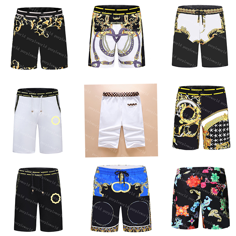 9 Styles Men Shorts Summer Breathable Designer Mesh Swimwear Beach Style Quick Dry Trunk Short Trunks, As pic