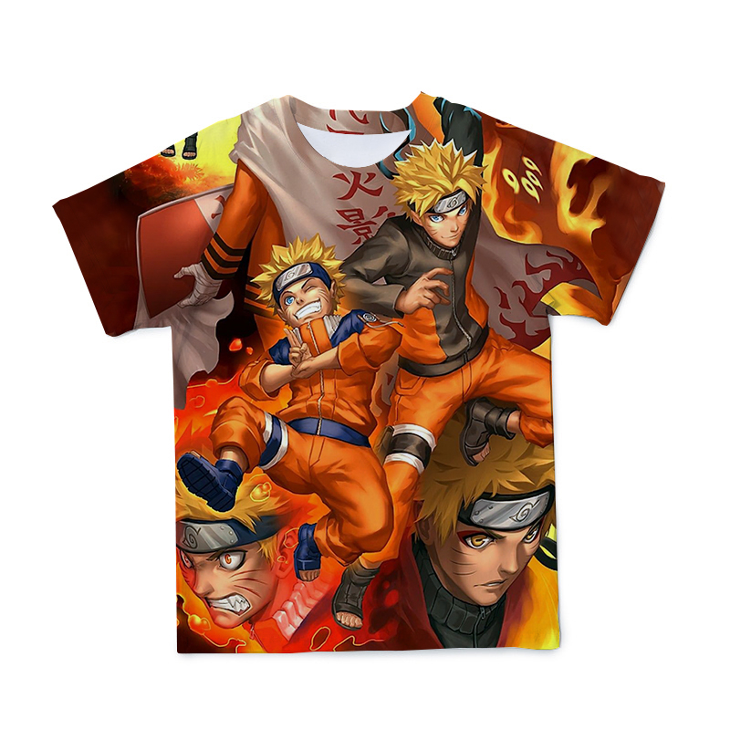 3D Summer New Mens Cartoon Anime Naruto With The Same Print T-Shirt Fashion Popular Comfortable Short-Sleeved Tee Customized, White;black
3D Summer New Mens Cartoon Anime Naruto With The Same Print T-Shirt Fashion Popular Comfortable Short-Sleeved Tee Customized, White;black