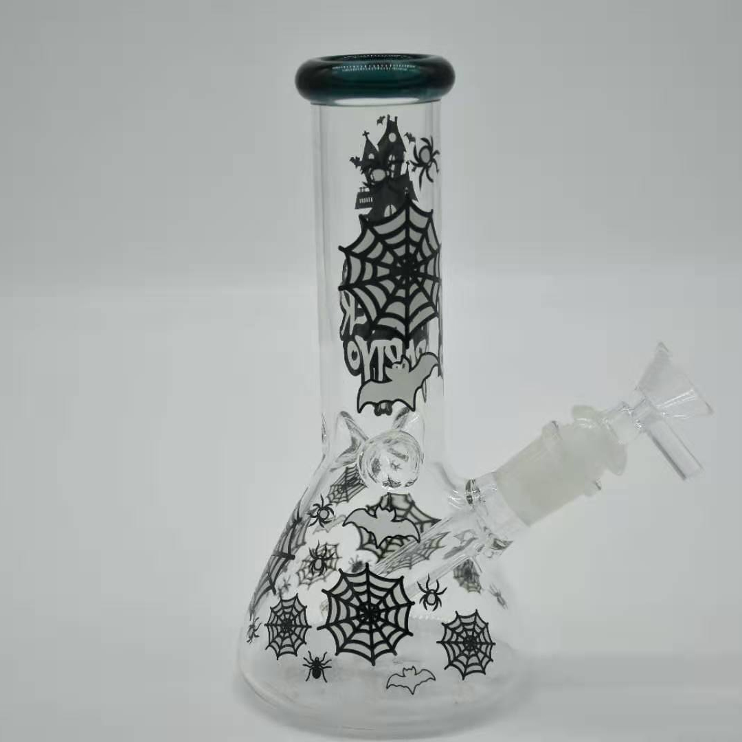 8 Inch 20CM Assorted Color Anime Theme Bat Castle Spider Net Glass Beaker Bong Hookah Water Pipe Glass Water Bottles Dab Rig Assorted Color
8 Inch 20CM Assorted Color Anime Theme Bat Castle Spider Net Glass Beaker Bong Hookah Water Pipe Glass Water Bottles Dab Rig Assorted Color