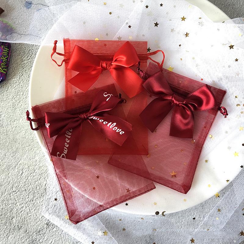Gift Wrap 50/100Pcs Organza Bag Candy Jewelry Packaging Bags With Bowknot Drawstring Pouch Baby Shower Birthday Wedding Decoration
Gift Wrap 50/100Pcs Organza Bag Candy Jewelry Packaging Bags With Bowknot Drawstring Pouch Baby Shower Birthday Wedding Decoration