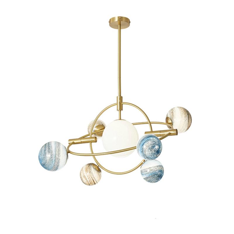 Modern Creative Planet Pendant Lights Living Room Glass Children's Lamp Restaurant Industrial Hanging Lamp Art Deco Luminaire
Modern Creative Planet Pendant Lights Living Room Glass Children's Lamp Restaurant Industrial Hanging Lamp Art Deco Luminaire