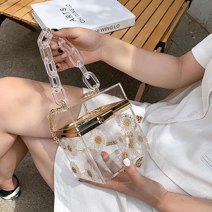 women shoulder bag summer flowers acrylic hard box chain bags sweet little fresh transparents acrylics printed handbag personalized transparent handbags
women shoulder bag summer flowers acrylic hard box chain bags sweet little fresh transparents acrylics printed handbag personalized transparent handbags