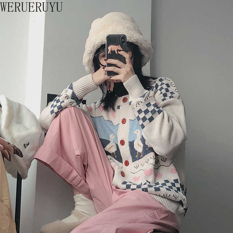 WERUERUYU Autumn And Winter Matching Long Sleeve Buttoned Outer Knit Cardigan Women Loose Literary O-neck Sweater 210608, Photo color
WERUERUYU Autumn And Winter Matching Long Sleeve Buttoned Outer Knit Cardigan Women Loose Literary O-neck Sweater 210608, Photo color