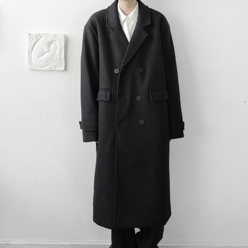 2021 New Winter Long Men' Fashion Casual Black Jacket Men Streetwear Loose Korean Style Woolen Coat Mens Overcoat Sga9
2021 New Winter Long Men' Fashion Casual Black Jacket Men Streetwear Loose Korean Style Woolen Coat Mens Overcoat Sga9